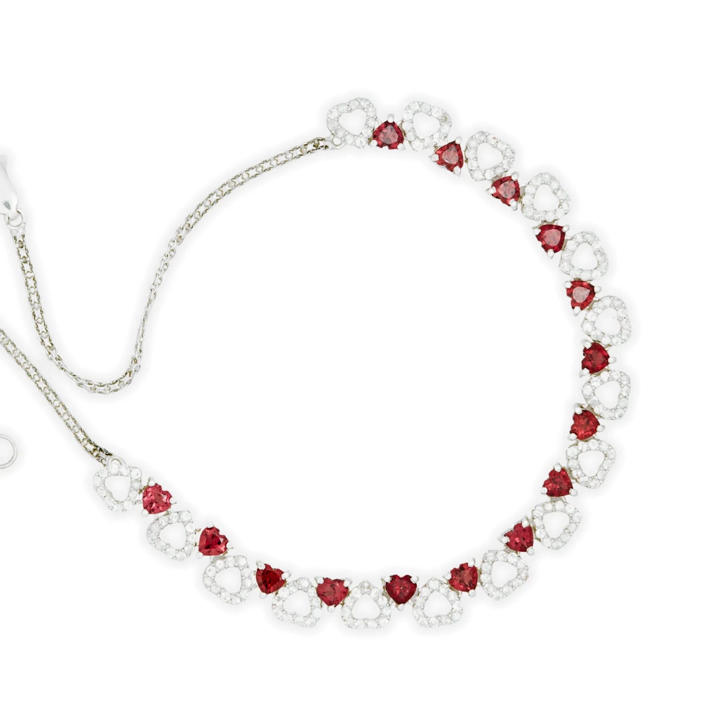 Garnet & Sapphire Necklace - Jivans