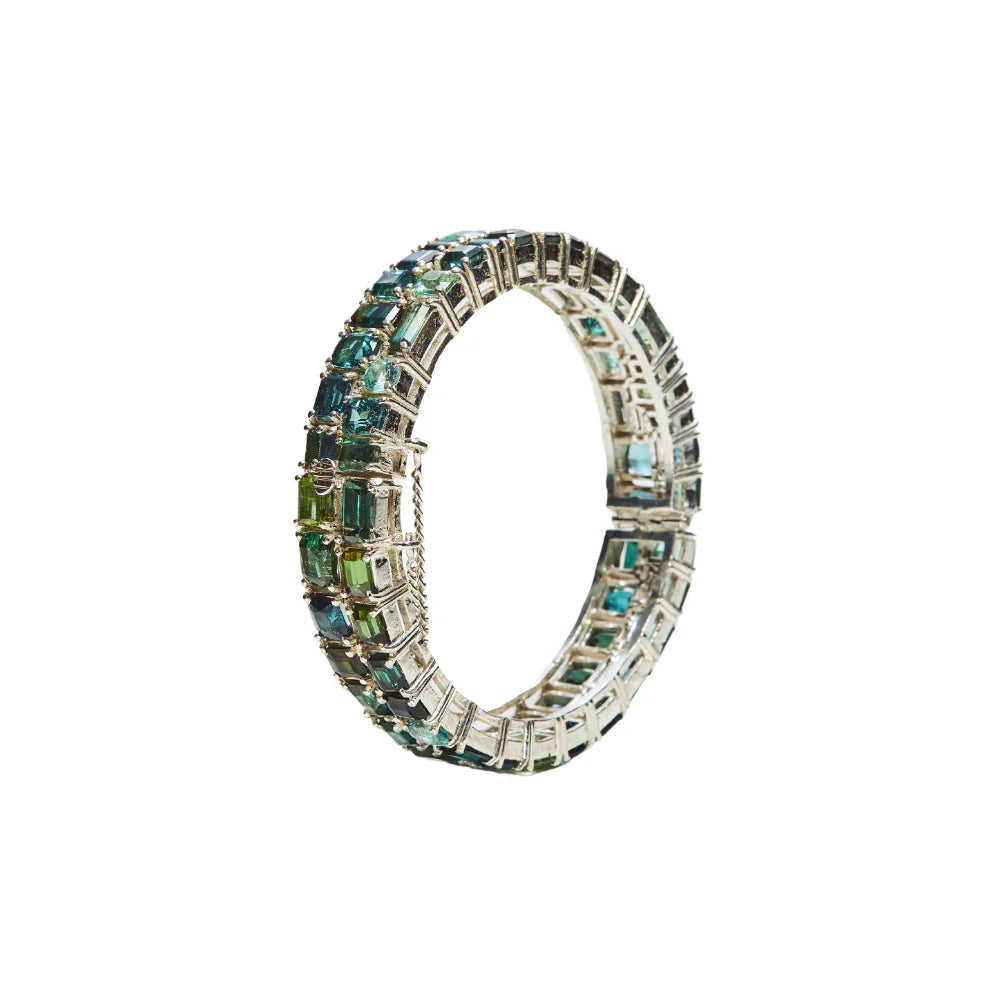 Blue Tourmaline Bangle - Jivans