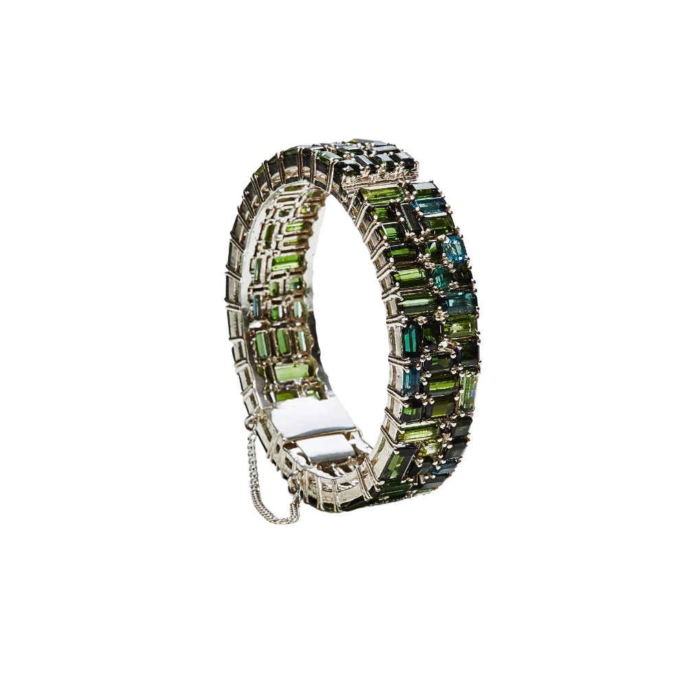 Green Tourmaline Bangle - Jivans