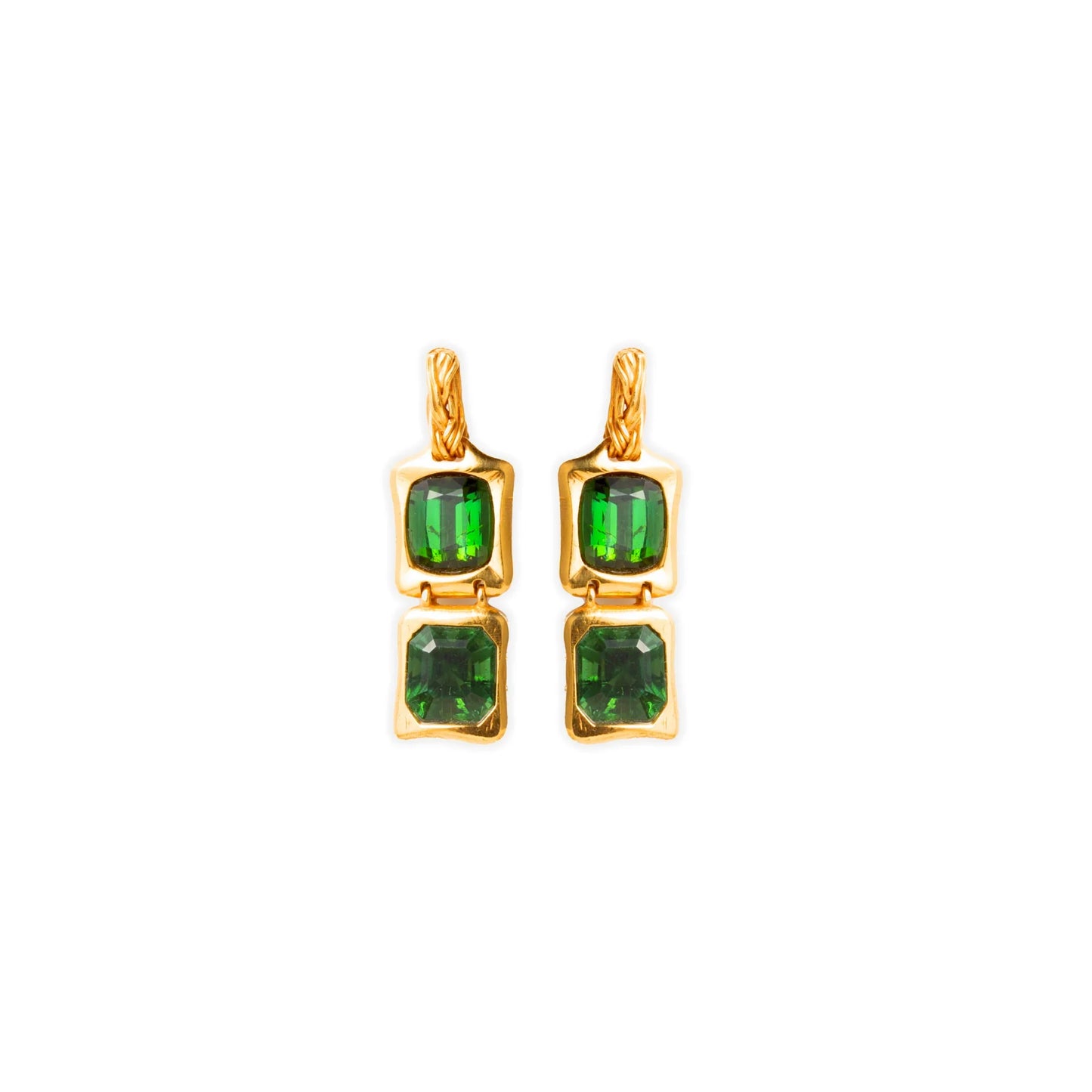 Green Tourmaline Earrings - Jivans