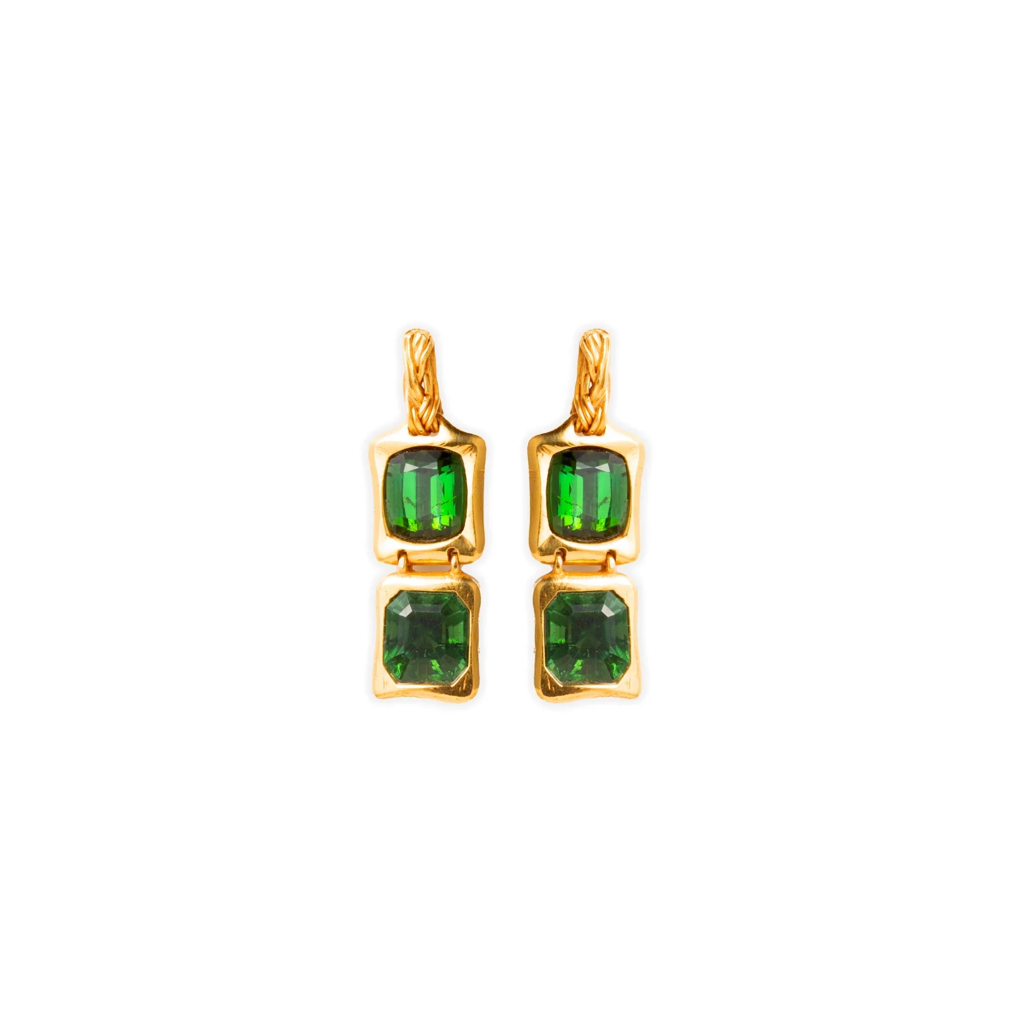 Green Tourmaline Earrings - Jivans