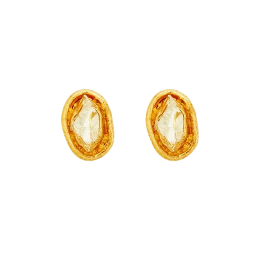 Herkimer Diamond Studs - Jivans