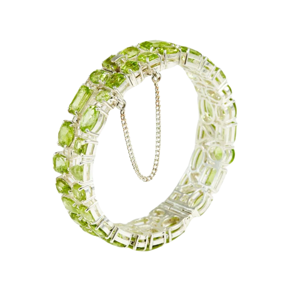 Peridot Bangle - Jivans