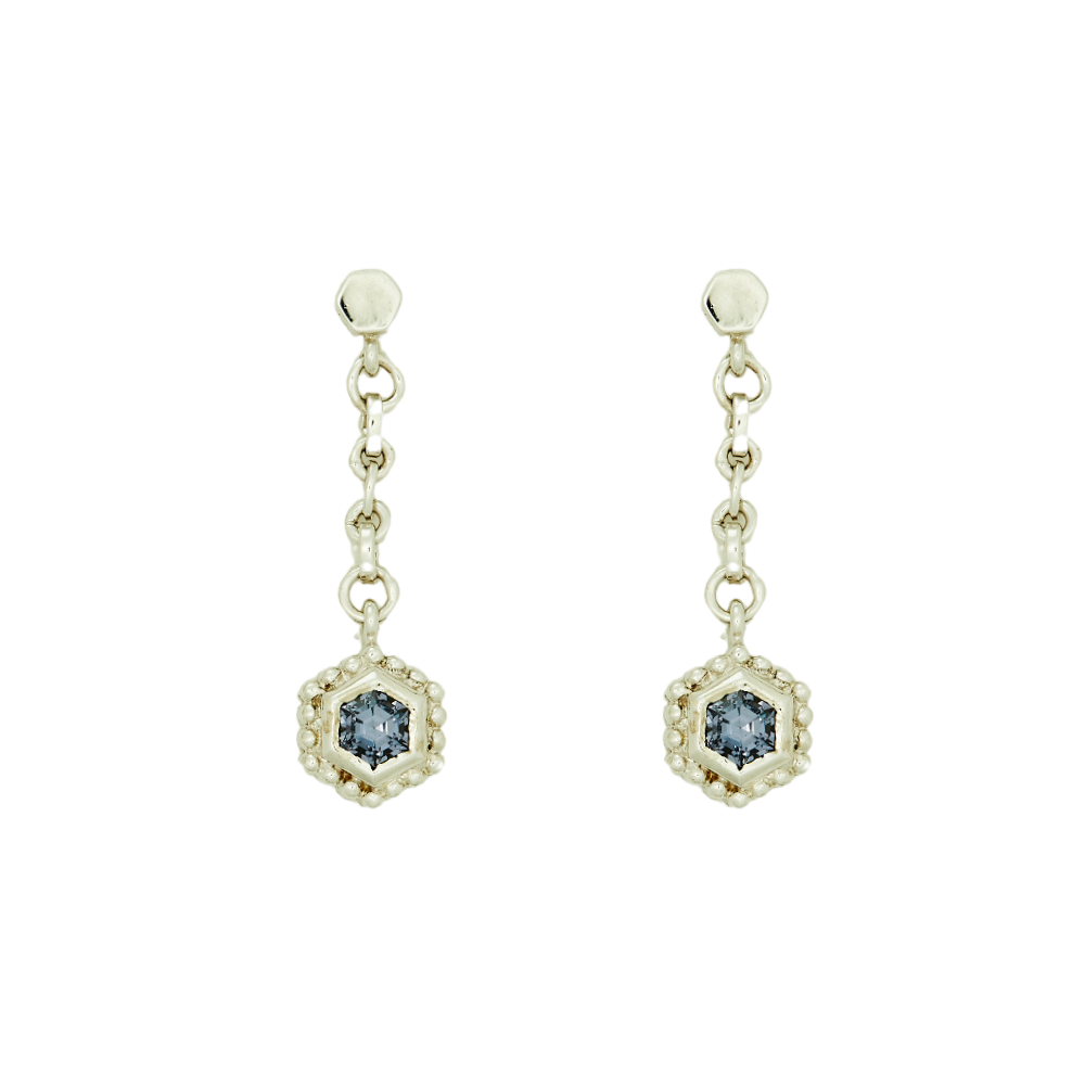 Purple Spinel Earrings - Jivans