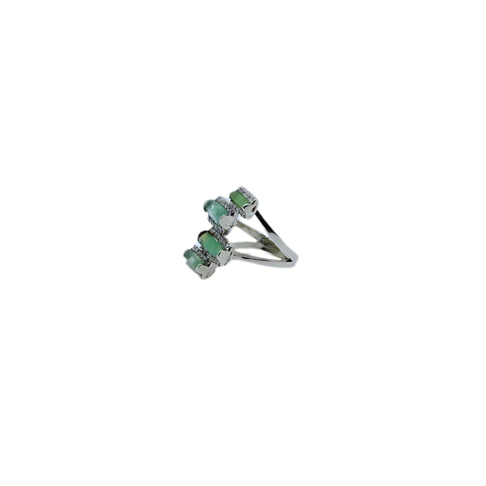Raw Emerald Ring - Jivans