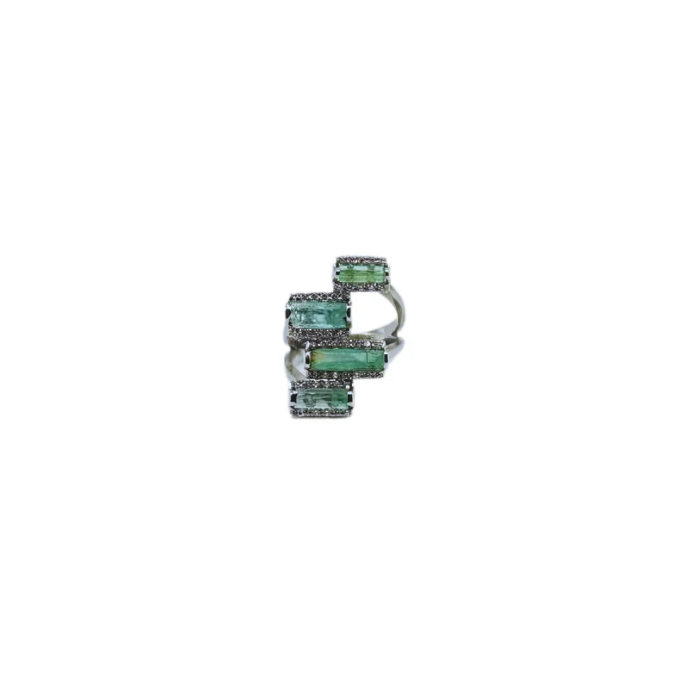Raw Emerald Ring - Jivans
