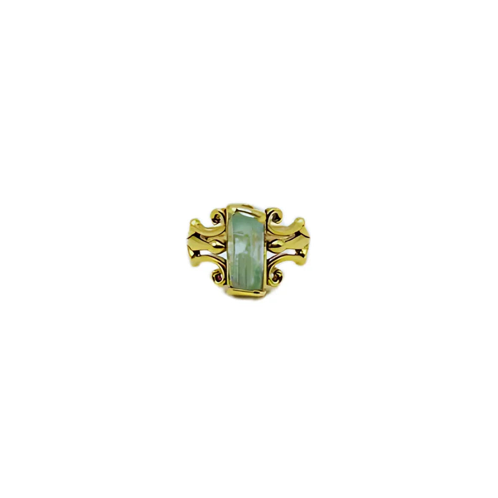 Raw Panjshir Emerald Ring - Jivans