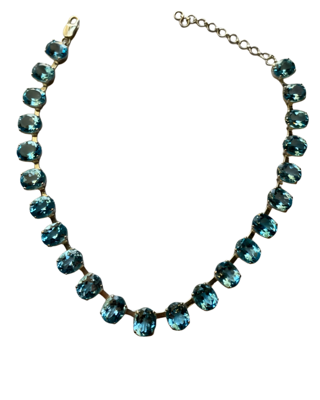 Blue Topaz Necklace