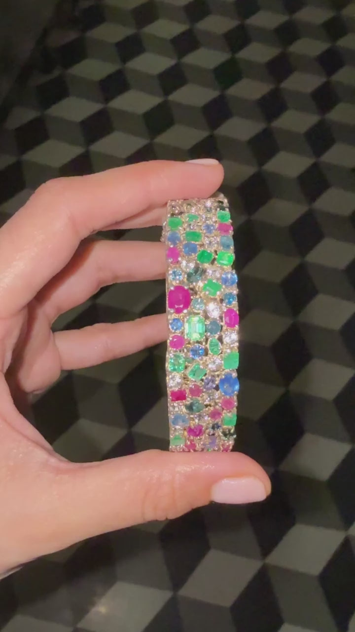 Mixed Gemstone Bracelet