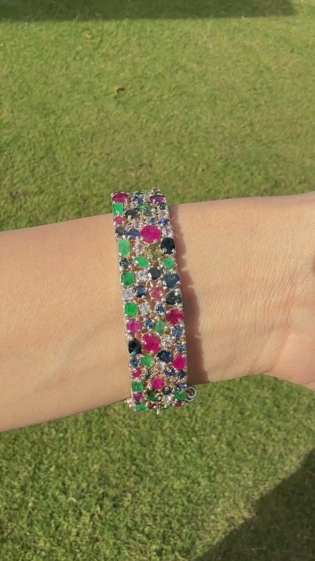 Mixed Gemstone Bracelet-2